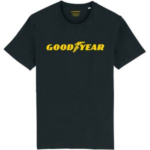 Goodyear Herenlogo T-Shirt (XXL) (Zwart)