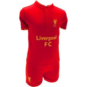 Taylors - Kinder Liverpool FC 2012/13 T-Shirt en Korte Broek Set (9-12 Monate (68/74)) (Rood)