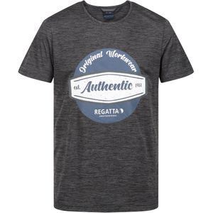 Regatta Heren origineel vochtafvoerend T-shirt (XL) (Afdichting Grijs)