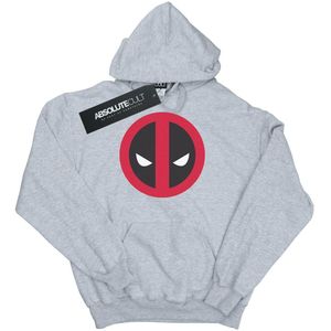 Marvel Heren Deadpool Large Clean Logo Hoodie (M) (Sportgrijs)