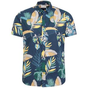 Mountain Warehouse Heren Hawaii Overhemd (S) (Blauw)