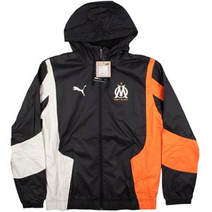 2023-2024 Marseille Pre-Match Anthem Jacket (Black)