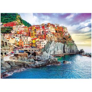 Puzzel Eurographics - Manarola, Cinque-Terre, Italië, 1000 stukjes