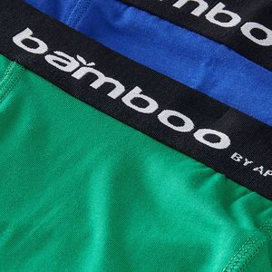 Apollo (Sports) - Bamboe Boxershort Heren - Navy Blauw - Maat S - 4-Pack - Voordeelpakket
