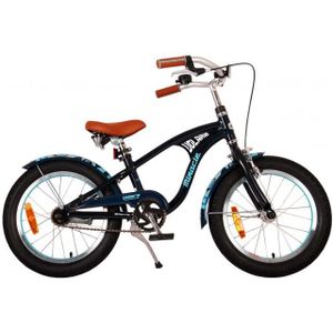 Volare Miracle Cruiser Kinderfiets - Jongens - 16 inch - Mat Blauw - Prime Collection