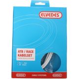 Elvedes remkabel kit ATB/RACE wit