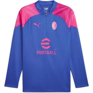 Puma Ac Milan 23/24 Training Short Sleeve T-shirt Blauw S
