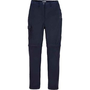 Craghoppers Dames/Dames Expert Kiwi Convertible Cargo Broek (38 DE Regulär) (Donkere marine)