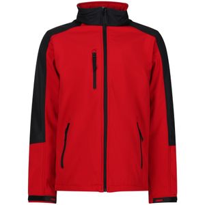 Regatta Heren Hydroforce Soft Shell Jacket (2XL) (Klassiek rood/zwart)