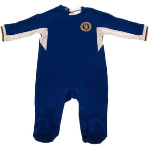 Chelsea FC Baby 2023-2024 Kit Slaappak (9-12 Monate (Baby)) (Koningsblauw/Wit/Goud)