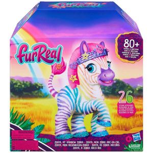 FurReal Zenya My Rainbow Zebra + Geluid en Accessoires