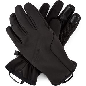 Craghoppers Unisex Altis Softshell handschoenen voor volwassenen (S - M) (Zwart)