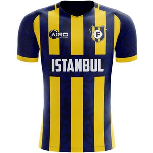 2022-2023 Fenerbahce Home Concept Football Shirt - Adult Long Sleeve