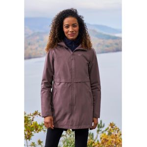 Mountain Warehouse Dames/Dames Hilltop II Waterdichte Jas (40 DE) (Taupe)