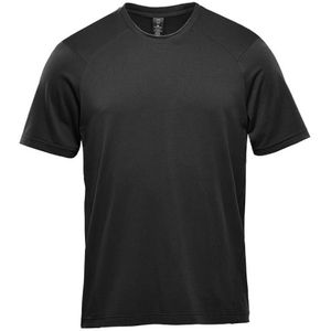 Stormtech Heren Tundra T-shirt met korte mouwen (XL) (Zwart)