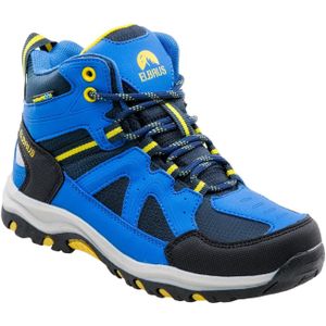 Elbrus Plaret wandelschoenen voor kinderen (34,5 EU) (Marine/meerblauw/geel)
