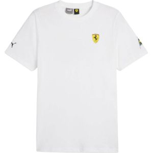 2023 Ferrari Brazil Race Tee (White)