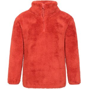 Mountain Warehouse Kinder/Kids Teddy Half Zip Fleece Top (116) (Gebrande sinaasappel)