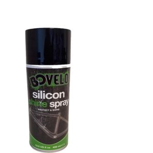 BoVelo Siliconenspray 400ML, Waterafstotend met een reinigende en beschermende werking