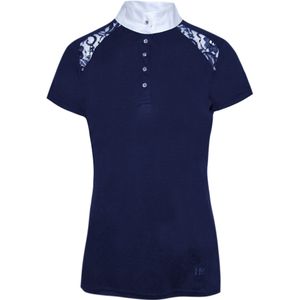 HyFASHION Dames/dames Laila Laila Lace Show Shirt (L) (Marine)