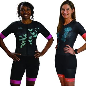 Jolie Exclusieve Trisuit met mouwen en zijzakken Dames