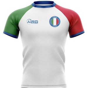 2023-2024 Italy Flag Concept Rugby Shirt - Adult Long Sleeve