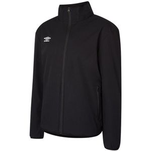 Umbro Kinder/Kinder Club Essential Bonded Jacket (158) (Zwart/Wit)