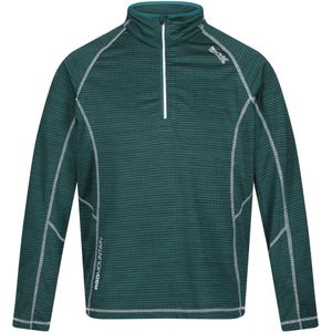 Regatta Heren Yonder Quick Dry Vochtigheid Wicking Half Zip Fleece Jasje (3XL) (Pacifisch Groen)