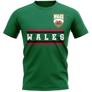 Wales Core Football Country T-Shirt (Green)