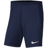 Nike - Park III Knit Short Junior - Blauwe Voetbalshorts Kids - 152 - 158