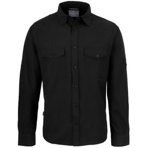Craghoppers Heren Expert Kiwi Overhemd (XXL) (Zwart)