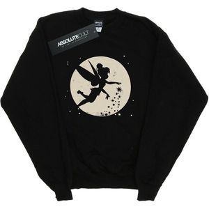 Disney Jongens Tinkerbell Maan Cropped Sweatshirt (116) (Zwart)