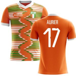 2022-2023 Ivory Coast Home Concept Football Shirt (Aurier 17)