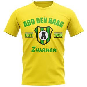 Ado Den Haag Established Football T-Shirt (Yellow)