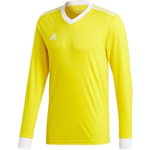 adidas - Tabela 18 LS Jersey - Gele Longsleeve - S