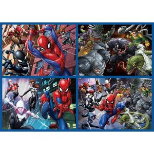 Puzzel Educa - Multi 4 Puzzels Ultimate Spider-Man, 50/80/100/150 stukjes