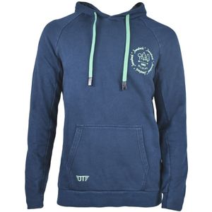 Wood Navy organic cotton outdoor hoodie