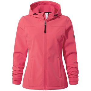 TOG24 Dames/Dames Keld Soft Shell Jas met capuchon (38 DE) (Koraal bij zonsondergang)