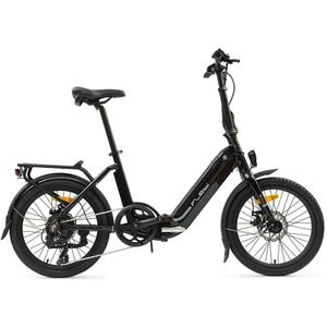 Flebi Swan 20"" Elektrische Vouwfiets - Zwart