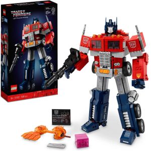 LEGO Icons Optimus Prime Transformers 2-in-1 Modelbouw Set voor Volwassenen - 10302