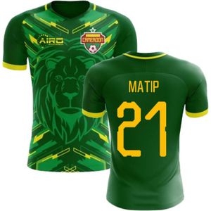 2022-2023 Cameroon Home Concept Football Shirt (Matip 21)