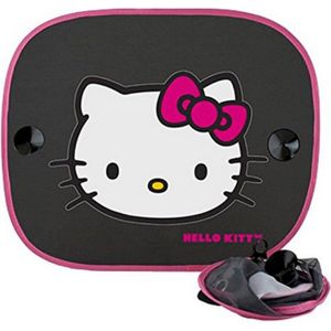 Gordijn voor auto Hello Kitty KIT3014 Kinderen (44 x 36 cm)(2 pcs)