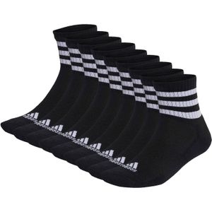 Adidas 3 strepen sokken, zwart/wit, M