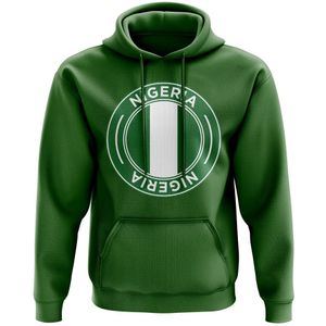 Nigeria Football Badge Hoodie (Green)