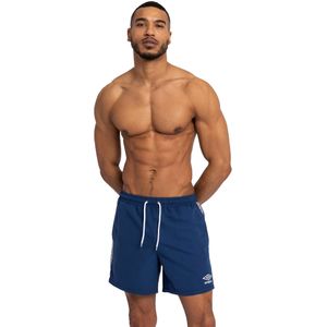 Umbro Heren Taped Swim Shorts (XL) (Marine)