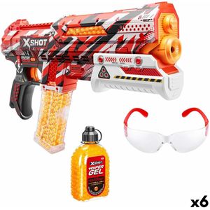 Pistool Zuru X-Shot Hyper Gel 37 x 24 x 5,5 cm (6 Stuks)