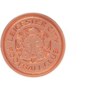 Leicester City FC Rose Gold Plated Badge  (Roze Goud)