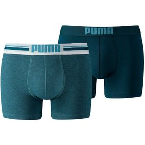 PUMA ACCESSOIRES - puma placed logo boxer 2p - Blauw-Multicolour