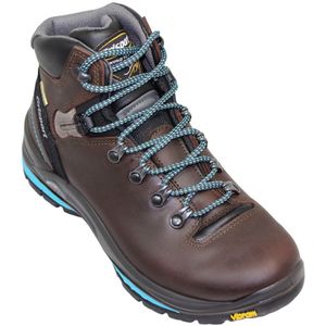 Grisport Dames/dames Glide Waxy Leren Wandelschoenen (37 EU) (Bruin/zwart)