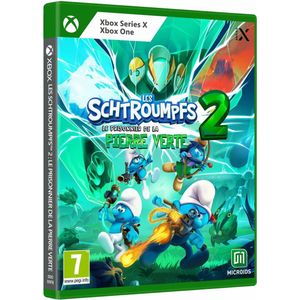 Xbox One / Series X videogame Microids The Smurfs 2 - The Prisoner of the Green Stone (FR)